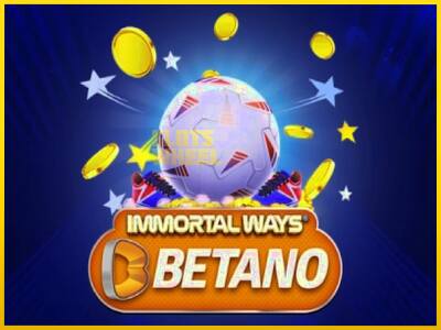 Ігровий апарат Immortal Ways Betano