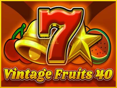 Ігровий апарат Vintage Fruits 40